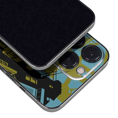 DC Comics Batman Poster Abstract iPhone 13 Pro Max Skin